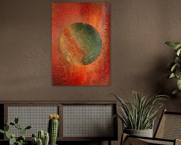 Structural change Planet 33 by Claudia Gründler