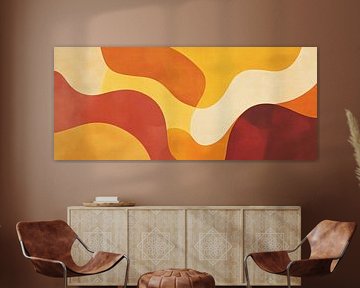 Abstract waves by Poster Art Shop