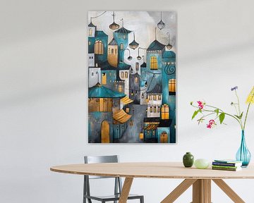 Fantasy architecture by Poster Art Shop