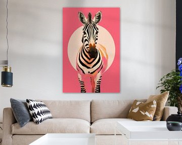 Zebra Art von J.O. Han