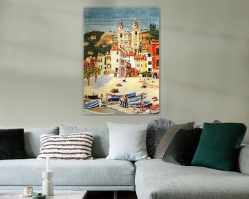 In Laigueglia op het strand van Johannes Rohen