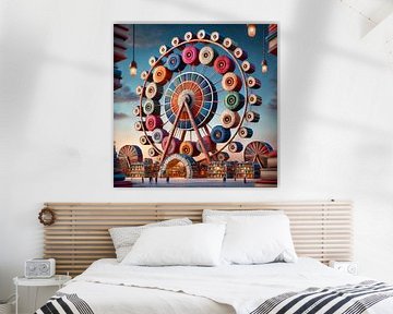 Wheel of Books by Eric Nagel