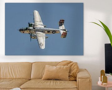 Photo pass North American Aviation B-25J Mitchell. van Jaap van den Berg