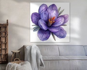 Crocus Whisper by Chromatic Fusion Studio