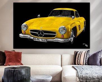Mercedes Benz 300 SL Gullwing (W 198) van aRi F. Huber