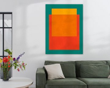 Overlappende vormen 5 van Vitor Costa