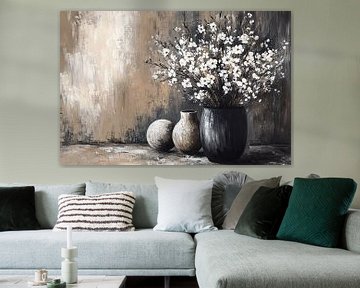 Schilderij bloem van ARTEO Schilderijen