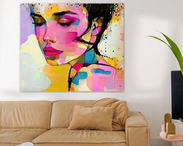 Vrouwenportret van De Mooiste Kunst
