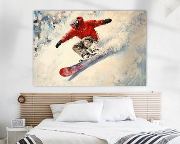 Snowboarden | Sneeuw en snelheid van OMG Art