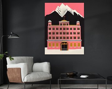 Der rosa Hoteltraum von Franka Poulain