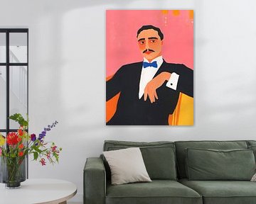 Don in Pink by Franka Poulain
