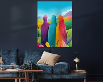 The Three Graces by Franka Poulain