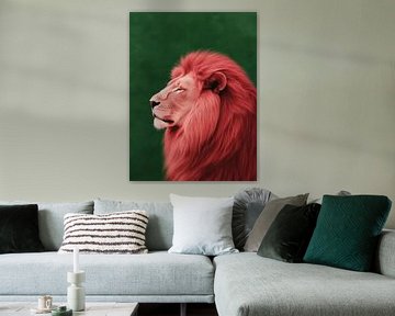 Roze Leeuw van Franka Poulain