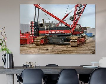 Liebherr LR 1160 van Mammoet. van Jaap van den Berg