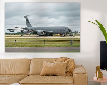 Boeing KC-135R Stratotanker van de U.S. Air Force. van Jaap van den Berg