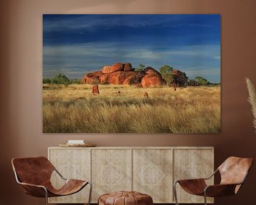 Karlu Karlu - The Devil's Marbles in The Northern Territory by Joyce van Dijk Fotografie - fotografiekunst vanuit m'n