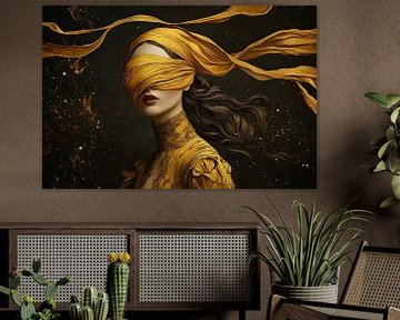 Vrouw met Goud van Kunst Kriebels