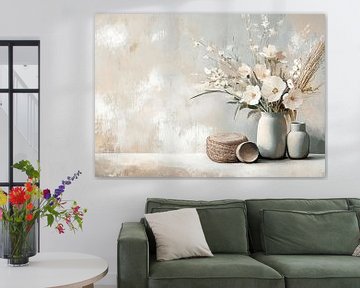 Flower painting 84.6174 by ARTEO Paintings