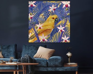 Such a Happy Yellow Parrot by Marja van den Hurk