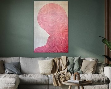 Zacht abstracte vorm van Modern Collection