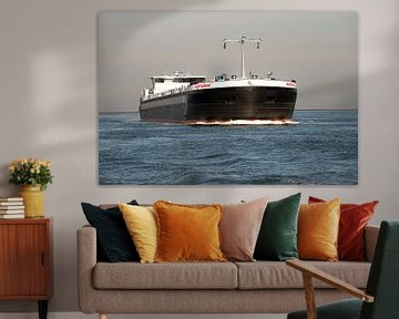 Lastkähne im Hafen in Fahrt von scheepskijkerhavenfotografie