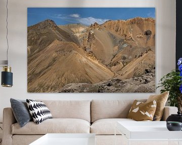 Landmannalaugar, Islande sur Jeannet Hooftman