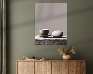 Japandi style teacup by haroulita