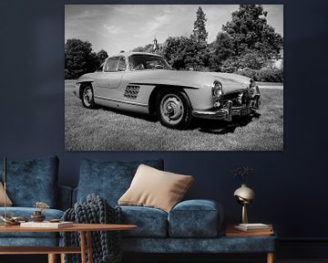 Mercedes-Benz 300SL Gullwing klassieke sportwagen van Sjoerd van der Wal Fotografie