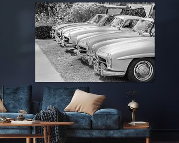Mercedes-Benz 300SL Gullwing van Sjoerd van der Wal Fotografie