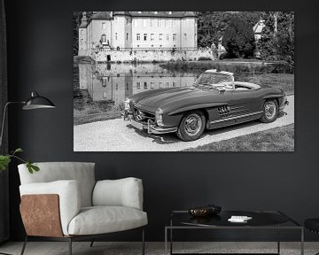 Mercedes-Benz 300SL Roadster klassieke sportwagen van Sjoerd van der Wal Fotografie