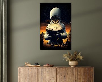 Bewaker van het kosmische zand van Vythryd Arts