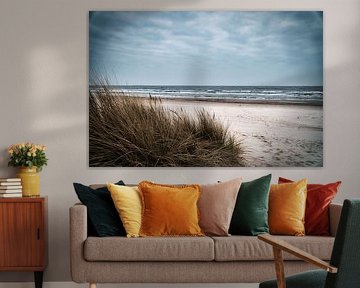 Strandübergang auf Usedom mit Blick auf die Ostsee von Martin Köbsch