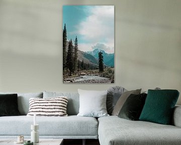 Schroffe Berge | Reisefotografie Druck | Kirgisistan