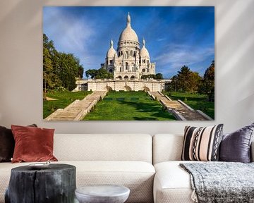 Basilika Sacre Coeur in Paris, Frankreich von Michael Abid