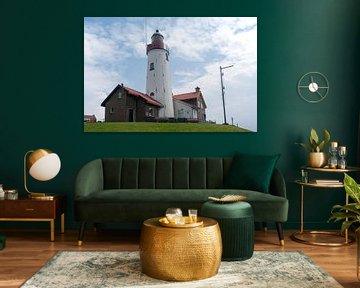 Urk lighthouse by Richard Wareham
