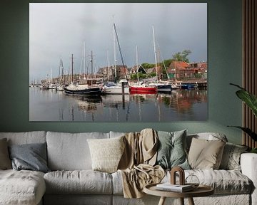 Urk harbour by Richard Wareham