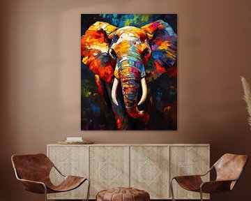 Der majestätische Elefant von But First Framing