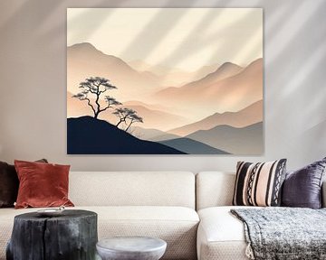 Moderne Landschaft von On Your Wall
