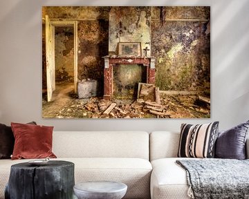 Verlassenes Wohnzimmer von On Your Wall