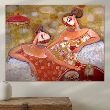 Wein trinken von RAR KRAMER - Visual poet