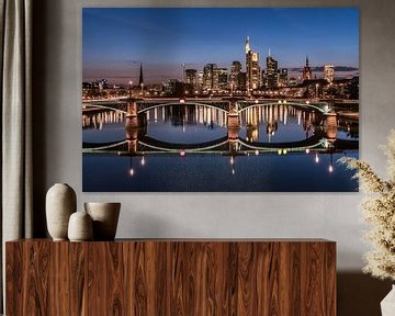 Sonnenuntergang Frankfurt am Main von Achim Thomae Photography
