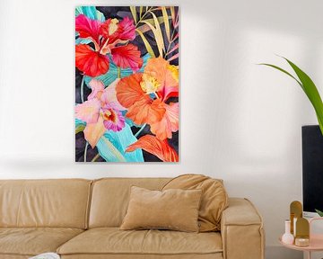 Tropische bloemen dromen van Andrea Haase