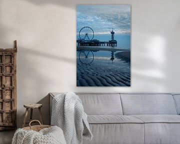 Pier Reflecties van Martijn Jebbink Fotografie