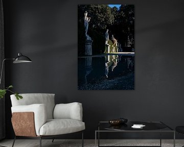 Marmeren reflecties in Villa Borghese van Martijn Jebbink Fotografie