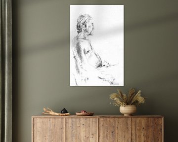 model drawing-20_1995 van Hans Zantman