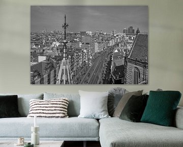 Het dak van de stad Amsterdam van Peter Bartelings
