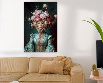 Rozenpracht in Pasteltinten van Studio BB