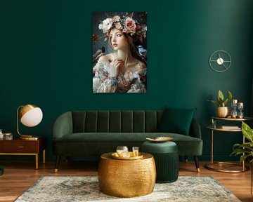 Digitaal Portret, Tussen Flora en Fauna no.3 van Studio BB
