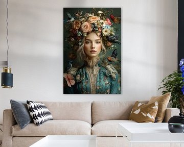 Digitaal Portret, Tussen Flora en Fauna no.5 van Studio BB