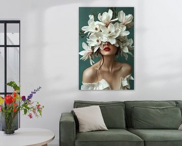 Digitales Porträt, Unter der Magnolie Nr. 2 von Studio BB